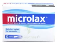 Microlax Sorbitol Citrate Et Laurilsulfoacetate De Sodium S Rect En Récipient Unidose 12récip-unidoses-can/5ml à Clamart
