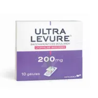 Ultra-levure 200 Mg Gélules Plq/10 à Clamart